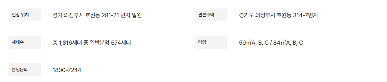 회룡 힐스테이트_사업개요